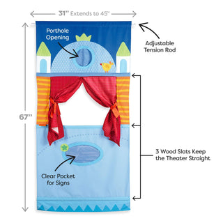 Hanging Doorway Puppet Theater Puppets & Theater Puppet Theaters