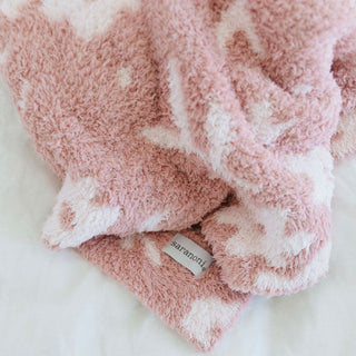 Double-Layer Bamboni® Mini Blankets Saranoni Color: Pansy Double Layer