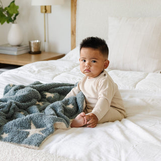 Double-Layer Bamboni® Receiving Blankets Saranoni Color: Pansy Double Layer