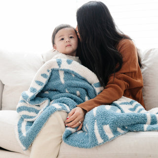 Double-Layer Bamboni® Receiving Blankets Saranoni Color: Pansy Double Layer
