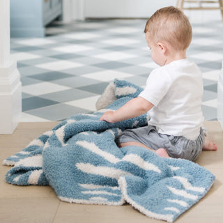 Double-Layer Bamboni® Receiving Blankets Saranoni Color: Pansy Double Layer