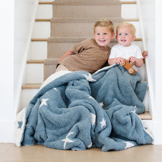 Double-Layer Bamboni® Toddler Blankets Saranoni Color: Pansy Double Layer