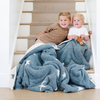 Double-Layer Bamboni® Toddler Blankets Saranoni Color: Nightfall Double Layer