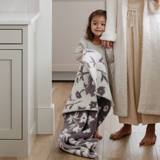 Double-Layer Bamboni® Toddler Blankets Saranoni Color: Pansy Double Layer
