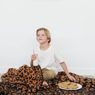 Double-Layer Bamboni® Toddler Blankets Saranoni Color: Pansy Double Layer