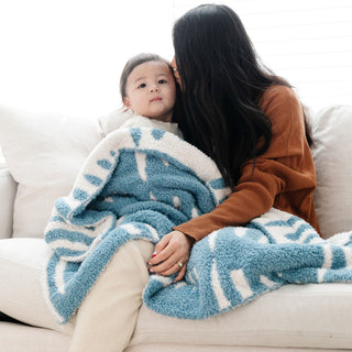 Double-Layer Bamboni® Toddler Blankets Saranoni Color: Pansy Double Layer