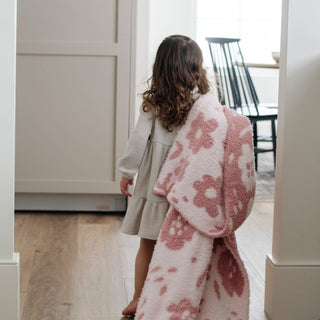 Double-Layer Bamboni® Toddler Blankets Saranoni Color: Pansy Double Layer