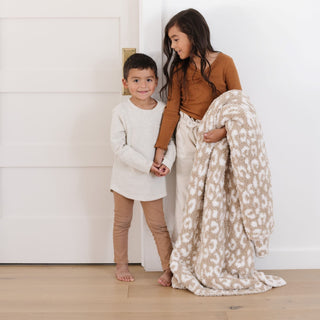Double-Layer Bamboni® Toddler Blankets Saranoni Color: Pansy Double Layer