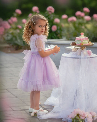 Dreamy Lilac Princess Dress Dresses Faeella Size: 2