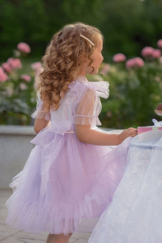 Dreamy Lilac Princess Dress Dresses Faeella Size: 2