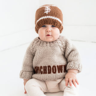 Touchdown Football Sweater for Baby & Toddler Huggalugs Size: 0-6 months
