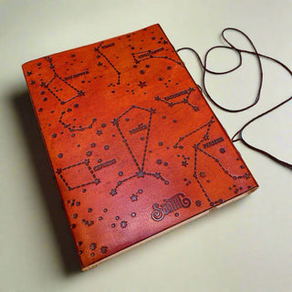 Newborn Baby Leather Journal