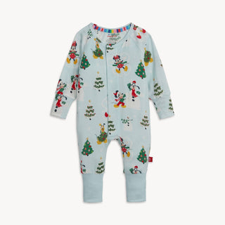 Magnetic Convertible Footie Romper - Disney Snow Excited Magnetic Me Size: 6-9M