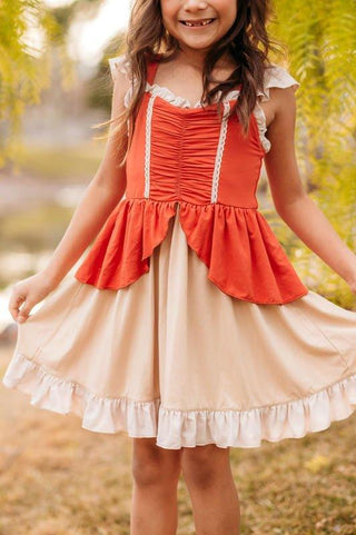 Bamboo Girl's Voyager Princess Twirl Dress - FairytaleEliza Cate and CoSize: 0-6 Months