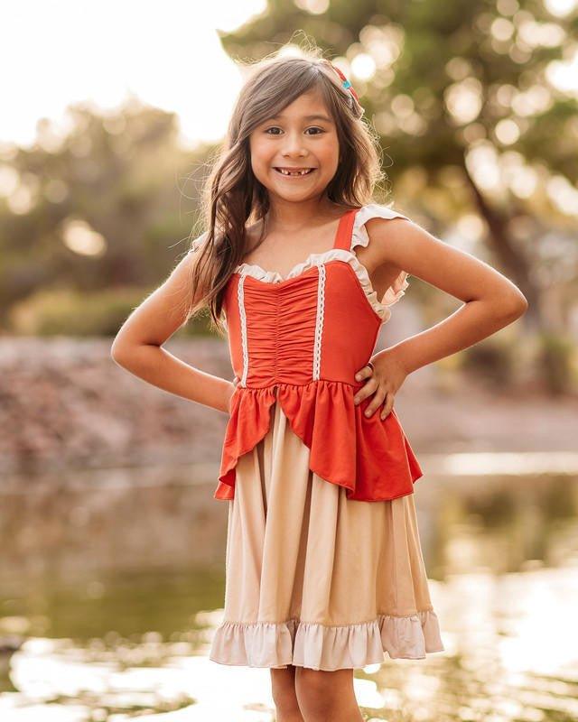 Bamboo Girl's Voyager Princess Twirl Dress Fairytale Baby Riddle