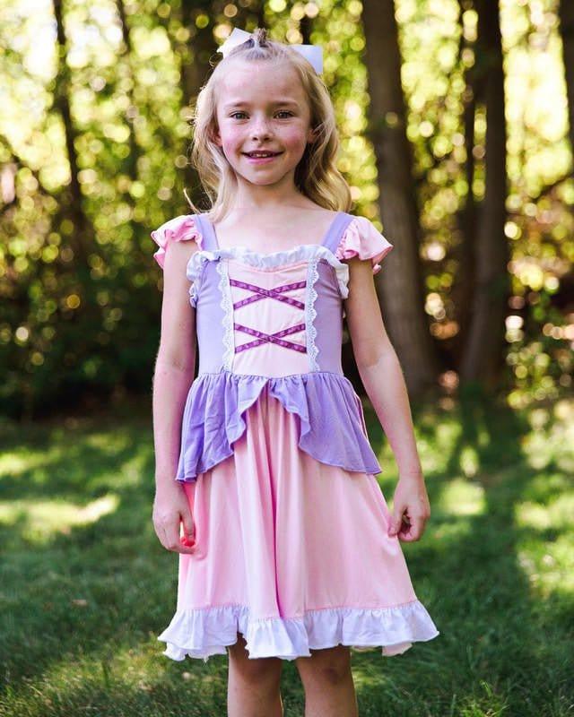Girl's Lost Princess Twirl Dress Fairytale Baby Riddle