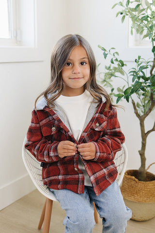 Everest Jacket Olive + Scout Color: Red Size: 3-6M