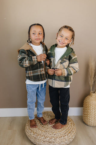 Everest Jacket Olive + Scout Color: Red Size: 3-6M