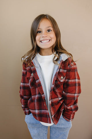 Everest Jacket Olive + Scout Color: Red Size: 3-6M