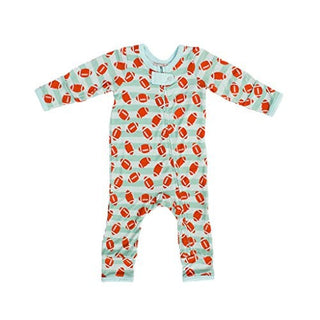 Bamboo Coverall with Zipper - Footballs Kozi & Co.