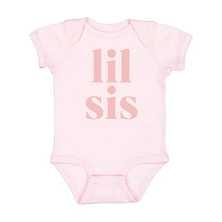 Lil Sis Short Sleeve Bodysuit - Pregnancy AnnouncementSweet WinkSize: 3-6M