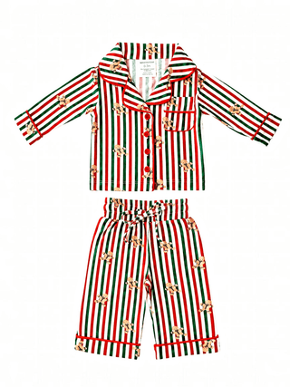 Bamboo Long Sleeve Lounge Set - Gingerbread Lane