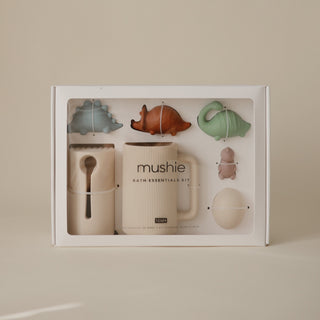 Dino Bath Essentials Kit Gift Set Mushie