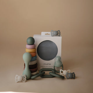 Stacking Rings ToytoysMushieColor: Rustic