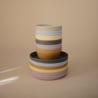 Round Dinnerware Bowl, Set of 2DinnerwareMushieColor: Vanilla