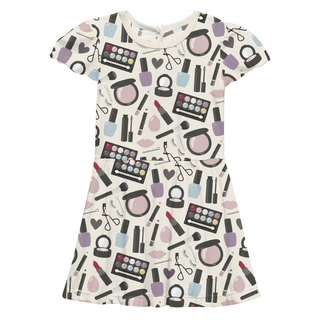 Bamboo Flutter Sleeve Twirl Dress with Pockets - Mama's Makeup KicKee Pants Size: 2T