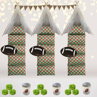 Football  Party Supplies Teepee Tent Slumber Party Kit Chicky Chicky Bling Bling