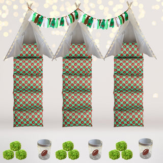 Football  Party Supplies Teepee Tent Slumber Party Kit Chicky Chicky Bling Bling