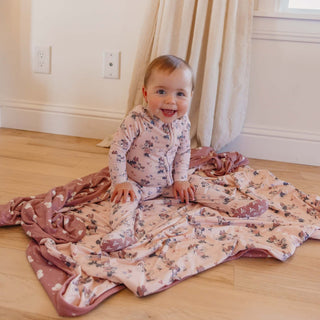 Footie with 2-Way Zipper - Minnie Mouse