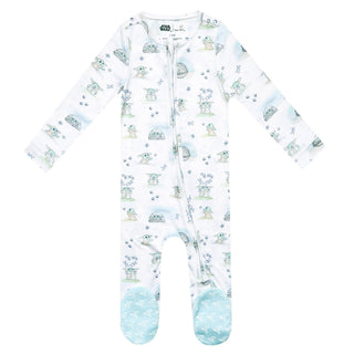 Footie with 2-Way Zipper - Star Wars Grogu