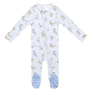 Footie with 2-Way Zipper - Winnie The Pooh & Friends