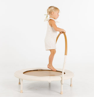 Wholesale Trampoline Gathre Color: Ivory