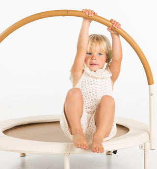 Wholesale Trampoline Gathre Color: Ivory