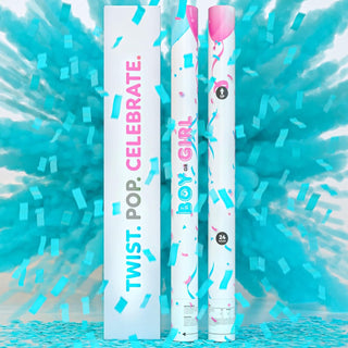 Gender Reveal Confetti & Powder Cannons