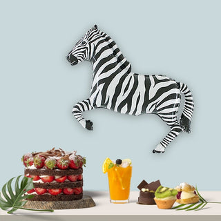 Zebra Balloon Mylar Balloons Ellie's Party Supply