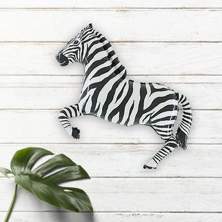 Zebra Balloon Mylar Balloons Ellie's Party Supply