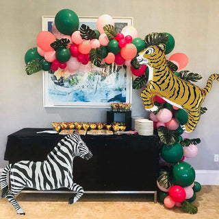 Zebra Balloon Mylar Balloons Ellie's Party Supply