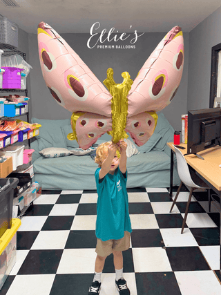 Giant Butterfly Balloon Mylar Balloons Ellie's Party Supply