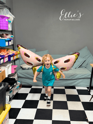 Giant Butterfly Balloon Mylar Balloons Ellie's Party Supply