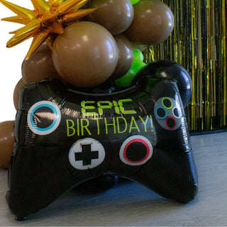 Video Game Controller Balloon Mylar Balloons Ellie's Party Supply