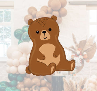 Woodland Critter Balloons Mylar Balloons Ellie's Party Supply