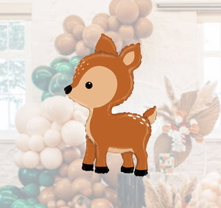 Woodland Critter Balloons Mylar Balloons Ellie's Party Supply