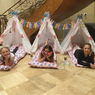 Girls Unicorn Birthday Party Sleepover Party in a Box Chicky Chicky Bling Bling
