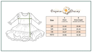 Woodland Deer Tulle Dress Dresses Oopsie Daisy Size: 3/4