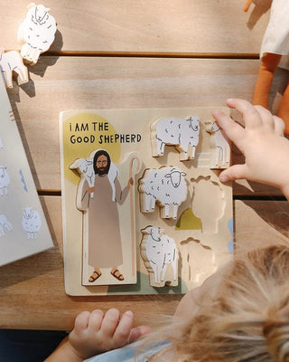 Good Shepherd Wooden Puzzle Be A Heart