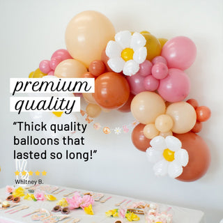 Groovy Balloon Garland Kit - Retro Party Decor Balloon Garlands Ellie's Party Supply Garland Length:: 5 Feet